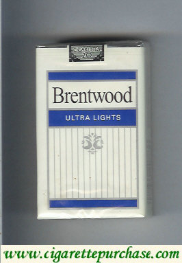 Brentwood Ultra Lights cigarettes USA